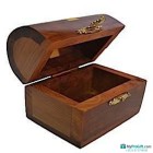 Coffre en thuya carr&eacute;s d'&eacute;chec-104366