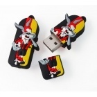 Cl&eacute; usb Lapin footballeur-100231