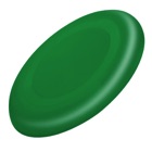 Frisbee en plastique