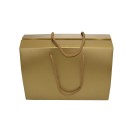 Sac à main carton or