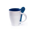 Mug en céramique avec cuillère