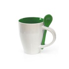 Mug en céramique avec cuillère