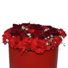 Carton fleur cylindre moyen