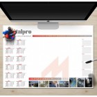 Calendrier sous main