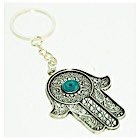 Porte-cl&eacute;s Khemissa &OElig;il turquoise-104523