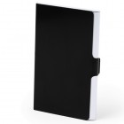 Porte-cartes aluminium coloré