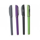 Stylo encre gel avec clip m&eacute;tallique-100116