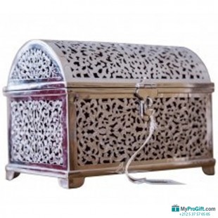 Coffret en laiton ajouré moyen-101004