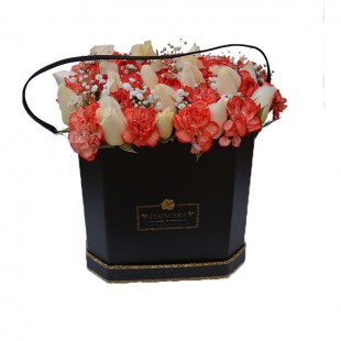 Seau de fleurs Elegance grand-106609