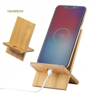 Support smartphone en bambou-107796