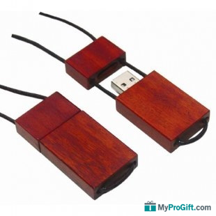 Clé usb Rectangulaire avec attache originale-100250