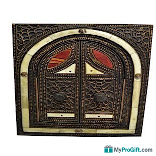 Miroir porte rouge et blanc-104345