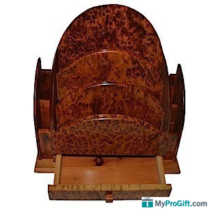 Porte-documents en thuya-104372