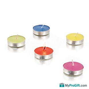 Set bougies 5 couleurs-103547