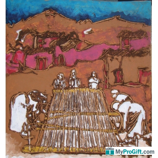 Tableau de Smail Bourqaiba-102208