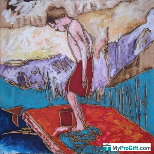 Tableau de Smail Bourqaiba-102206