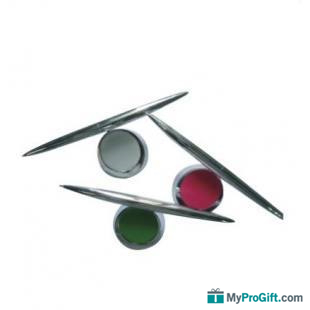 Stylo de bureau métallique aimanté-100160