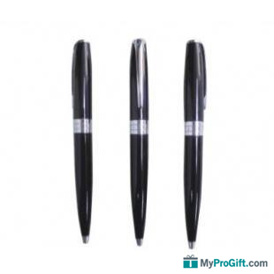 Stylo à bille en métal avec système rotatif-100038