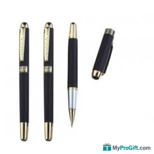 Stylo à bille en métal élégant-100056