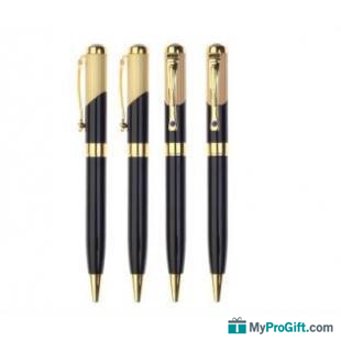 Stylo à bille en métal élégant-100059