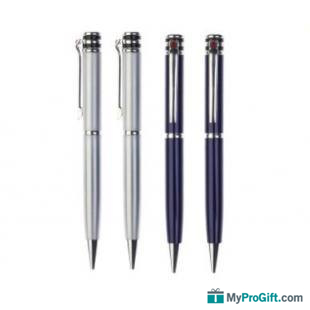 Stylo à bille en métal avec système rotatif-100061
