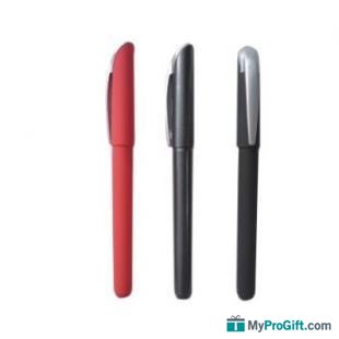 Stylo encre gel avec clip métallique -100120