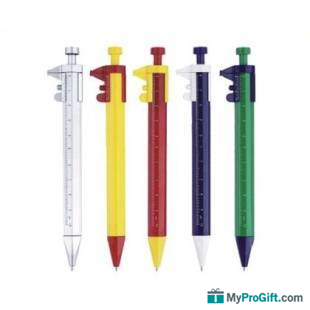 Stylo à bille gradué en plastique -100101