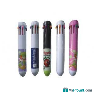 Stylo à bille multi couleurs-100884