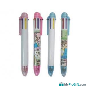 Stylo à bille multi couleurs-100891